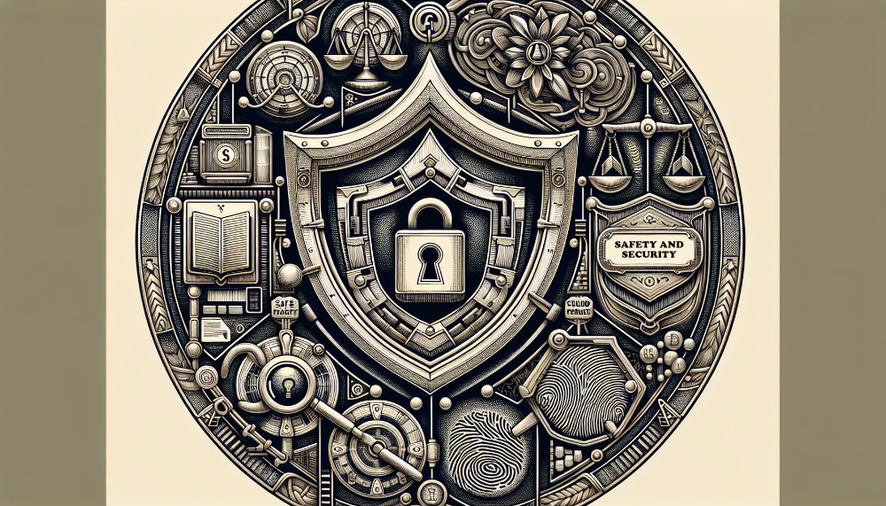 A safety key lock illustration representing the safety and security of Rapid Transfer payments