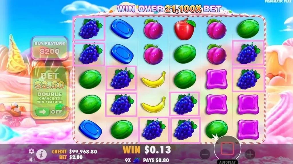 Sweet Bonanza Demo Screenshot