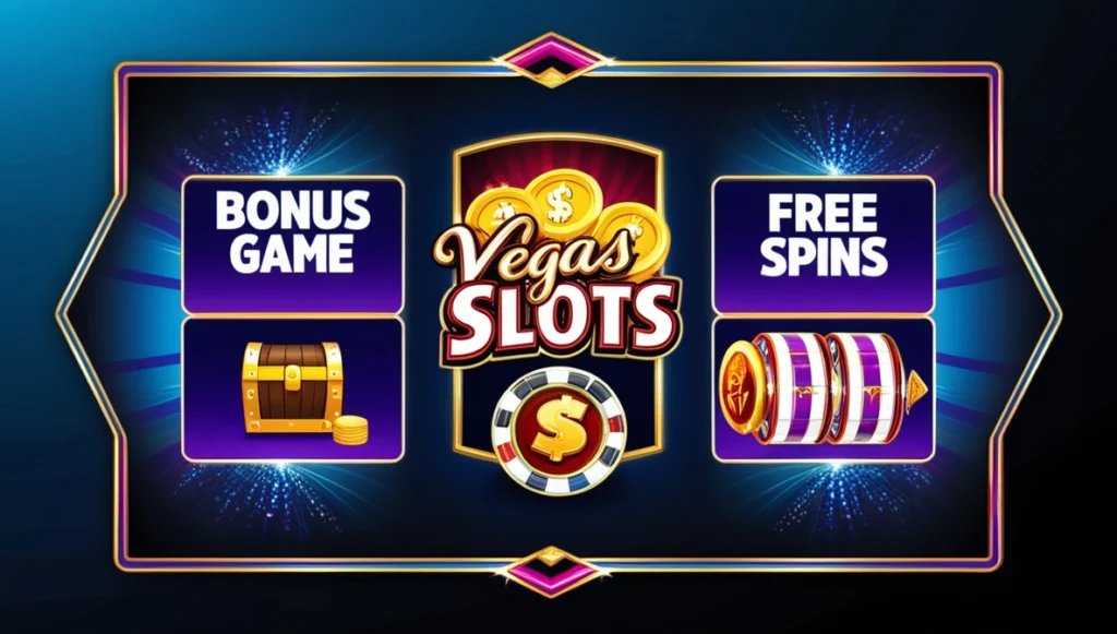 Vegas slots key features