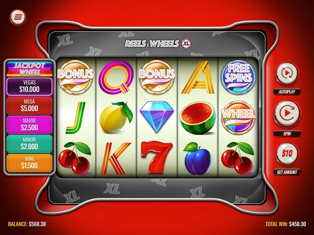 Reels & Wheels XL Slot: Bonus Wheel and Free Spins