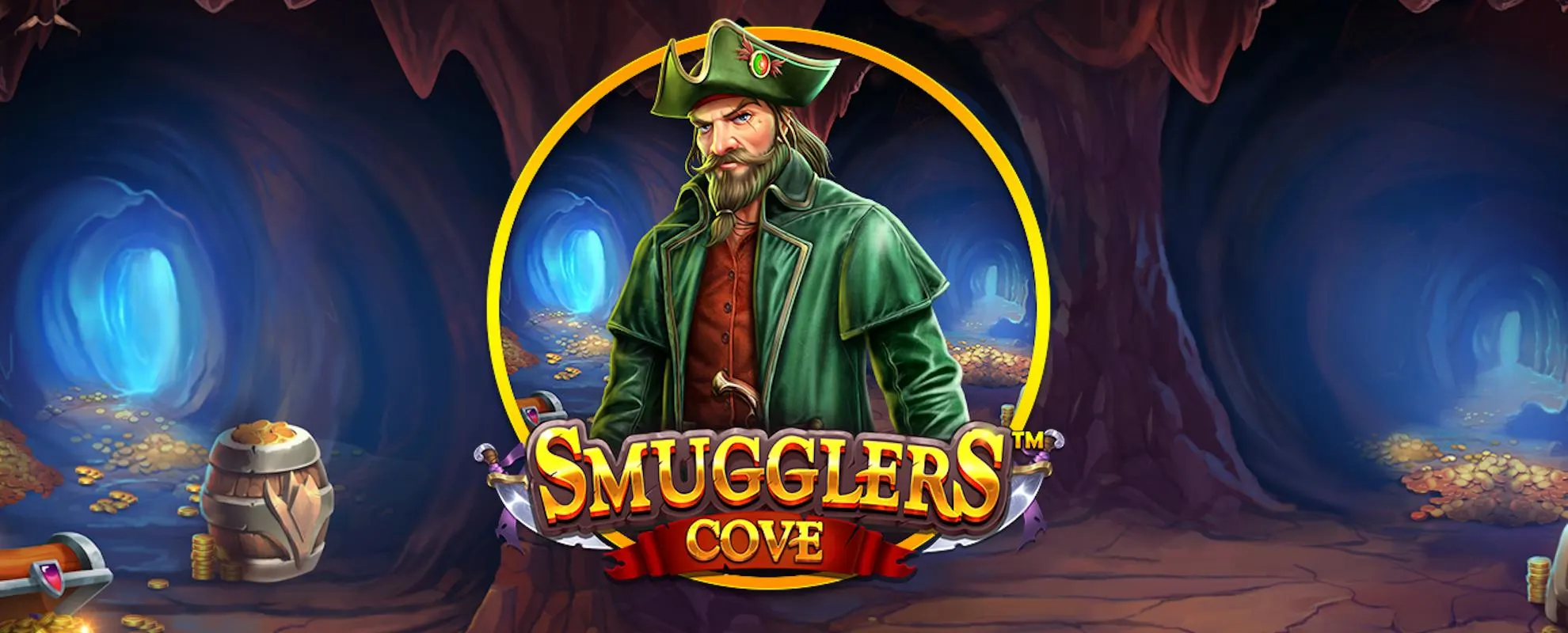 Smugglers Cove slot title image Smugglers Cove slot title image