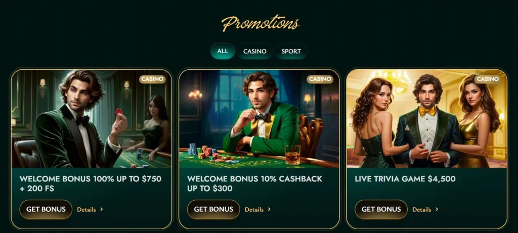 Cashed casino promotions